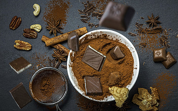 Chocolate, dessert, food, candy HD wallpaper