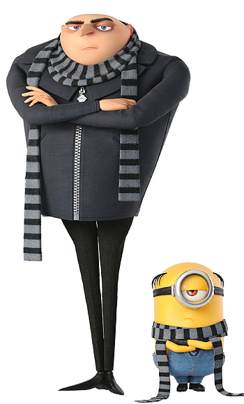 Gru and Minion, Despicable Me HD phone wallpaper
