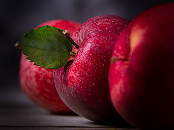 ❤️, Leaf, Apples, Juice, Red HD wallpaper