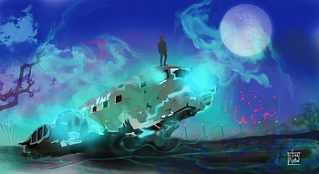 Survival, deviantart, artist, artwork, digital-art HD wallpaper