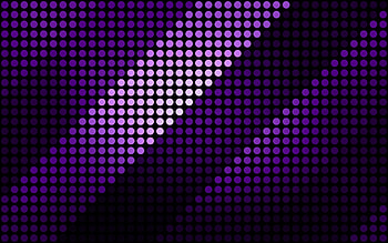 Artistic Purple Dots HD wallpaper