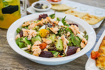 Salad, Oregano HD wallpaper
