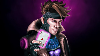 Gambit The Ace Of Marvel, gambit, superheroes, artwork, art, digital-art, deviantart HD wallpaper