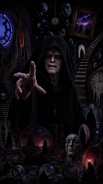 Hooded Figure, Sorcerer, Dark Fantasy HD phone wallpaper