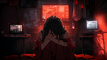 The Introvert, alone, artist, artwork, digital-art HD wallpaper