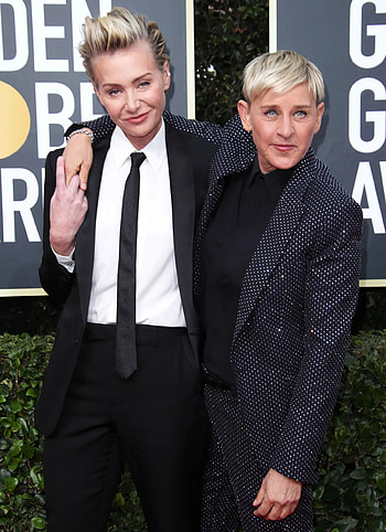 Ellen DeGeneres, Portia de Rossi, Appendectomy update HD phone wallpaper