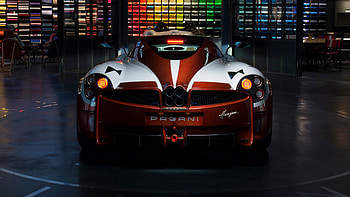 Pagani Huayra Lampo, sports car, rear, 2018 HD wallpaper