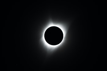 Night, Moon, Circle, Eclipse HD wallpaper