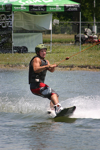 Wakeboarding basics, Thrilling water sport, Beginner's guide, Action-packed escapade HD phone wallpaper