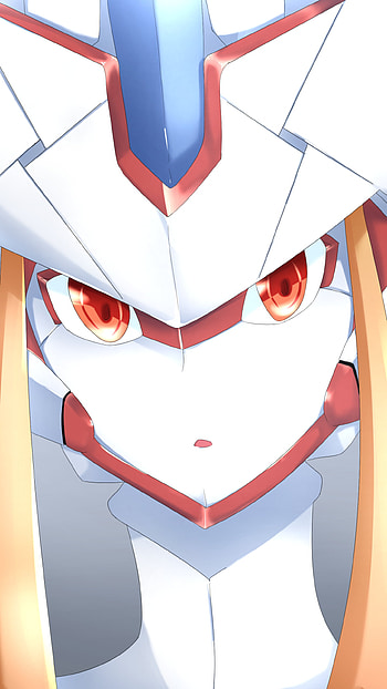 Zero Two, Streliza, red eyes, robot, Anime, Darling in the FranXX HD phone wallpaper