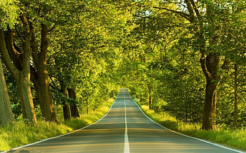 Landscape, Roads HD wallpaper