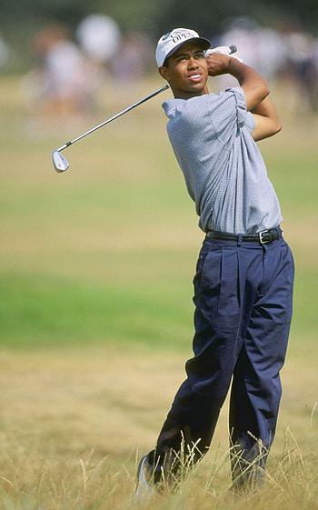 Tiger Woods, English amateur Alfie Plant, Silver medal winner, Golf greatness HD phone wallpaper