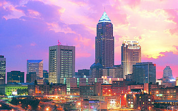 Cleveland Ohio, Top backgrounds, Vibrant cityscape, Ohio travels HD wallpaper