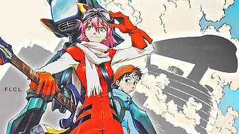 Naota Nandaba, Haruko Haruhara HD wallpaper