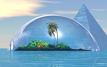 3D of nature HD wallpaper