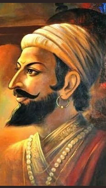 Shivaji Maharaj Jayanti, Beautiful, Painting HD phone wallpaper