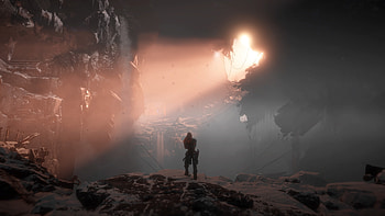 Game, dark, landscape, horizon zero dawn, Aloy HD wallpaper