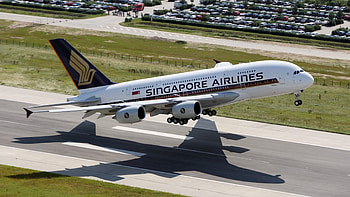 Singapore Airlines, Despegue, Arline singapore civil HD wallpaper