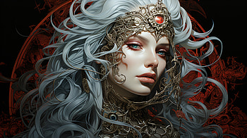 Princess, AI Art, fantasy, dark, Dark Fantasy HD wallpaper