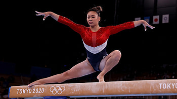 Suni Lee, Balance Beam HD wallpaper
