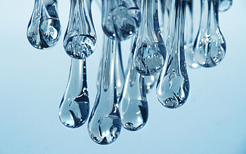 Ice, Drops, Macro, Form, Frozen HD wallpaper