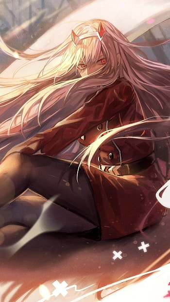 Zero Two (Darling in the FranXX), Anime, Darling in the FranXX HD phone wallpaper