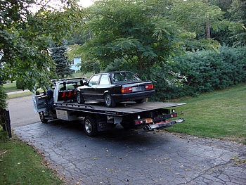 Tow truck, people, car, entertainment, truck HD wallpaper