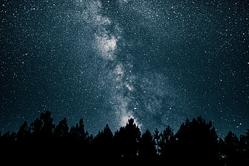 Milky Way, Universe, Stars, Night, Starry Sky HD wallpaper