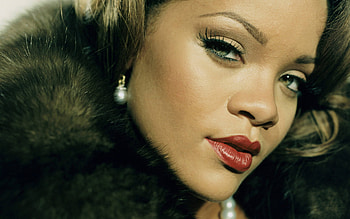 Lovely face, beauty, famous, celebrity, music, lips, female, eyes, girl, singer, beautiful, rihanna, people, woman, elegant, pretty, face, lovely HD wallpaper