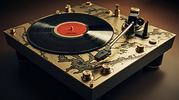Vintage Vinyl Record Player, music, record HD wallpaper