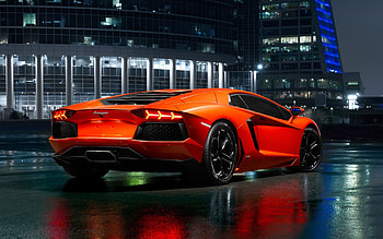 Lamborghini Aventador, Speed demon, Exquisite design, Supercar power HD wallpaper