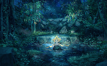 Jirachi, Background , Pokmon HD wallpaper