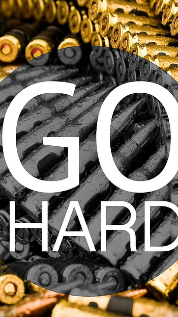 That Go Hard, Gold Background HD phone wallpaper