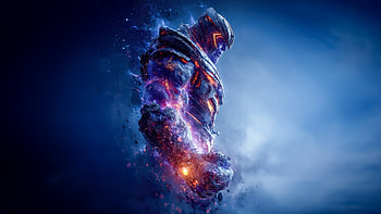Thanos Savage Justice, thanos, superheroes, artwork, art, digital-art, ai HD wallpaper