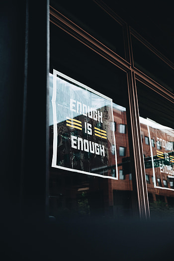 Words, Inscription, Showcase, Enough HD phone wallpaper