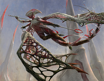 Magic the Gathering: "Ixhel, Scion of Atraxa", man made, Magic: The Gathering HD wallpaper