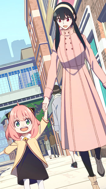 Anya Forger, Yor Forger, Anime, Spy x Family HD phone wallpaper