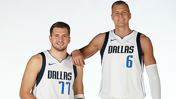 Luka Doncic, Kristaps Porzingis HD wallpaper