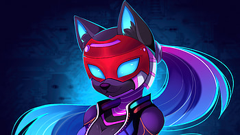 Foxy Cat , fox, cat, artist, artwork, digital-art, deviantart HD wallpaper