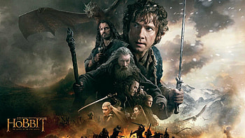 Hobbit: Battle of the Five Armies , Adventure, Orcs, Dwarves HD wallpaper
