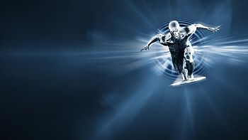 Silver Surfer in , Marvel's cosmic hero, Galactus servant, Super strength HD wallpaper