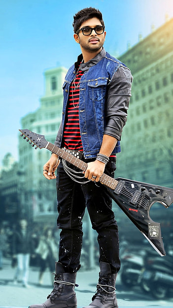 Allu Arjun , Rockstar, allu arjun HD phone wallpaper