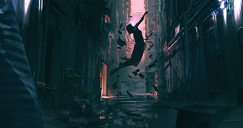 Abduction , artist, artwork, digital-art, artstation HD wallpaper