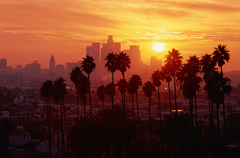 Landscape, Cities, Sunset HD wallpaper