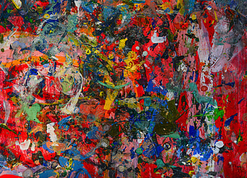 Color spatters, colorful, texture HD wallpaper