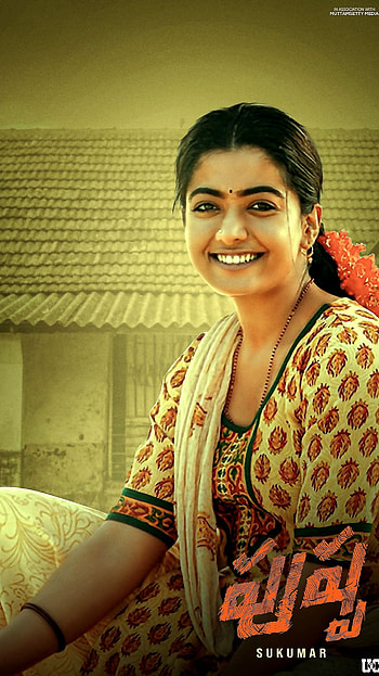 Rashmika mandanna, pushpa HD phone wallpaper
