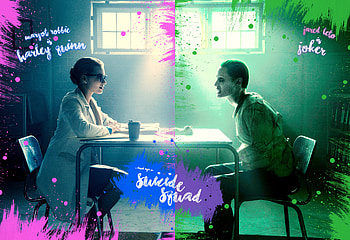 Suicide Squad Fan Art, suicide-squad, movies, 2016-movies, joker, harley-quinn, margot-robbie, jared-leto HD wallpaper
