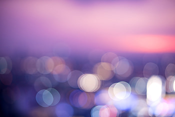 Blur, bokeh, gradient HD wallpaper