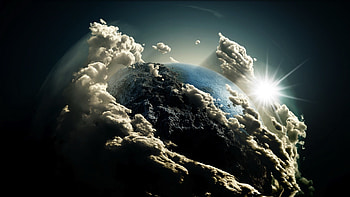 Landscape, Planets, Universe HD wallpaper