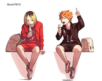 Kenma Kozume & Shōyō Hinata, Anime, Haikyū!!, Kenma Kozume, Shōyō Hinata HD wallpaper